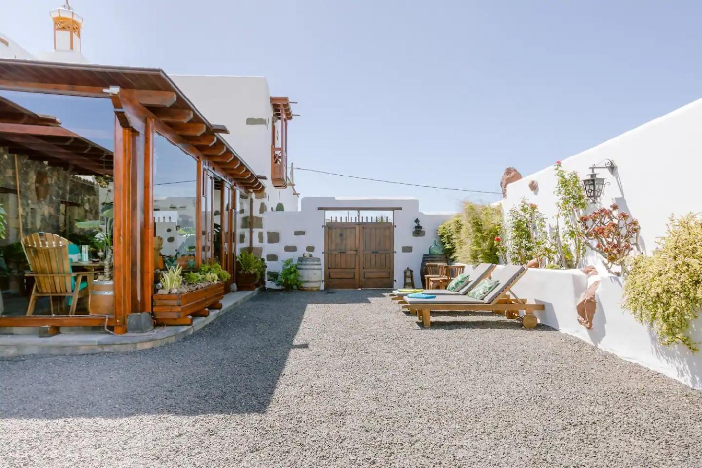 Hostal Casa Emblemática Garaday Lanzarote Tinajo Exterior foto